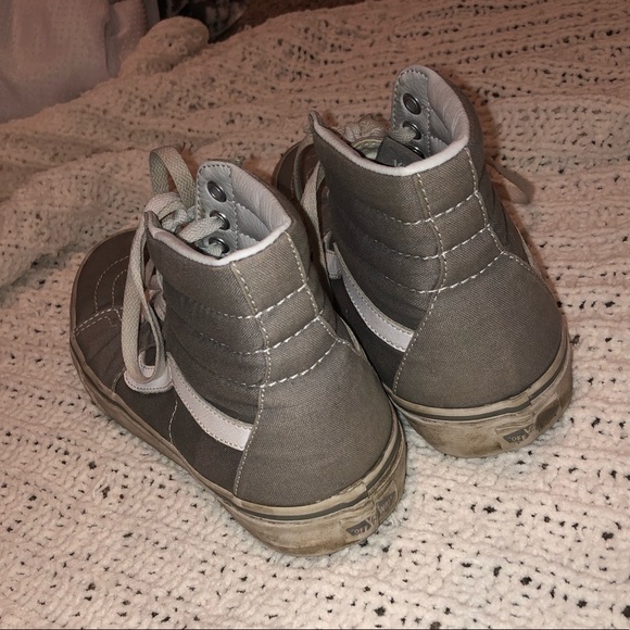 Women’s grey high top vans - Picture 3 of 5